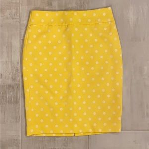 Polka Dot Skirt From Ann Taylor